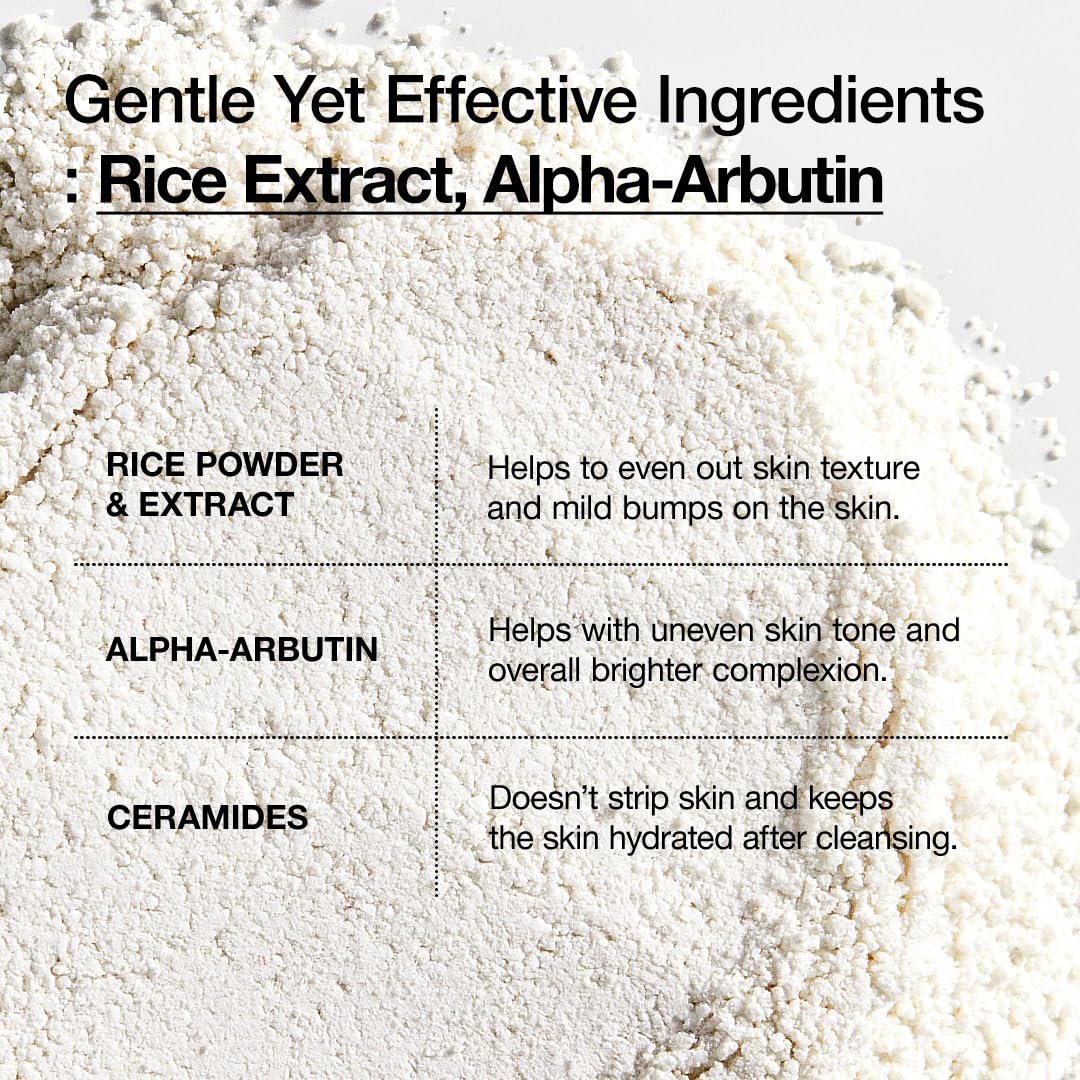 ANUA Rice Enzyme Brightening Cleansing Powder (40g)