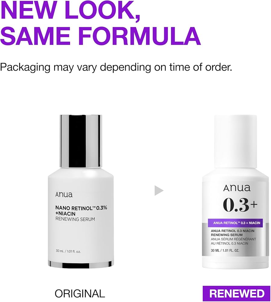 ANUA Nano Retinol 0.3% + Niacin Renewing Serum (30ml) - Koreancosmetic