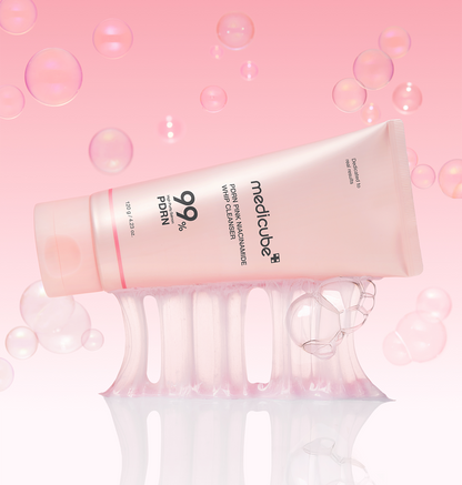 Medicube PDRN Pink Niacinamide Whip Cleanser (120g)