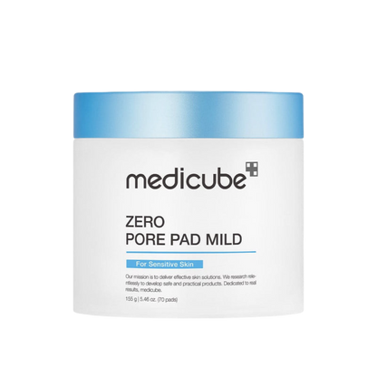 Medicube Zero Pore Madecassoside Pad - Mild (70 PCs)