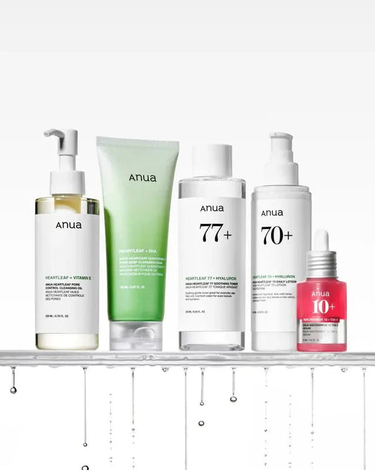ANUA 5 - step Korean Skincare Set - Koreancosmetic