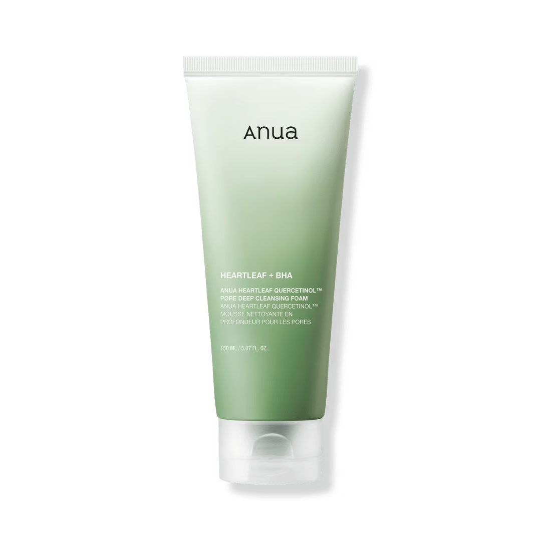 ANUA Heartleaf Quercetinol Pore Deep Cleansing Foam (150ml) - Koreancosmetic