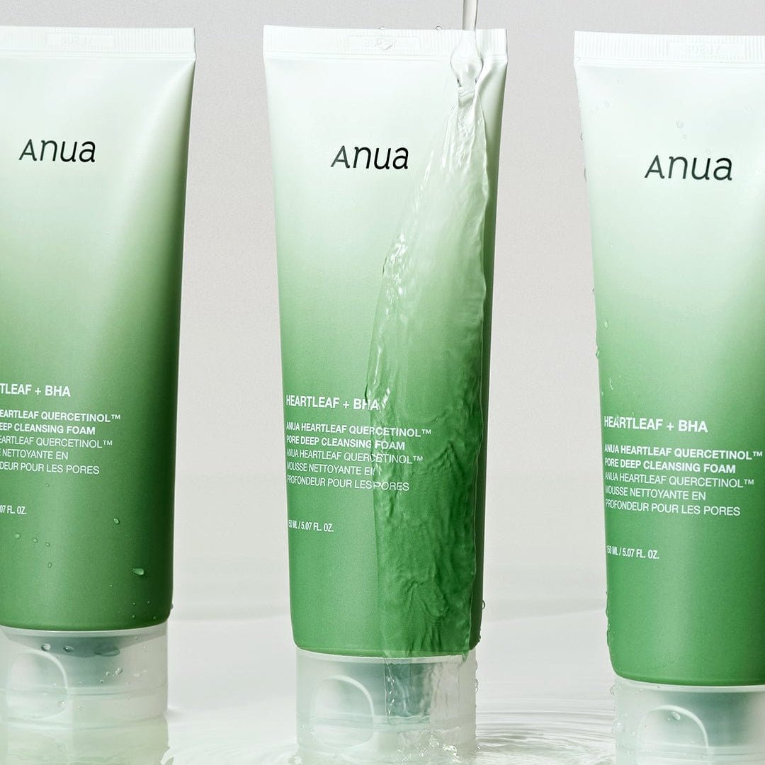 ANUA Heartleaf Quercetinol Pore Deep Cleansing Foam (150ml) - Koreancosmetic