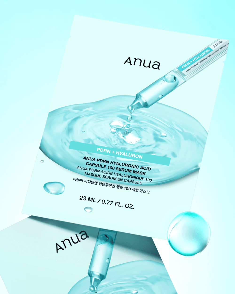 ANUA PDRN Hyaluronic Acid Capsule 100 Serum Mask - Koreancosmetic