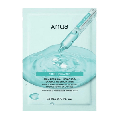 ANUA PDRN Hyaluronic Acid Capsule 100 Serum Mask - Koreancosmetic