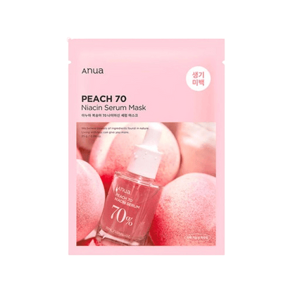 ANUA Peach Niacin Serum Mask - Koreancosmetic