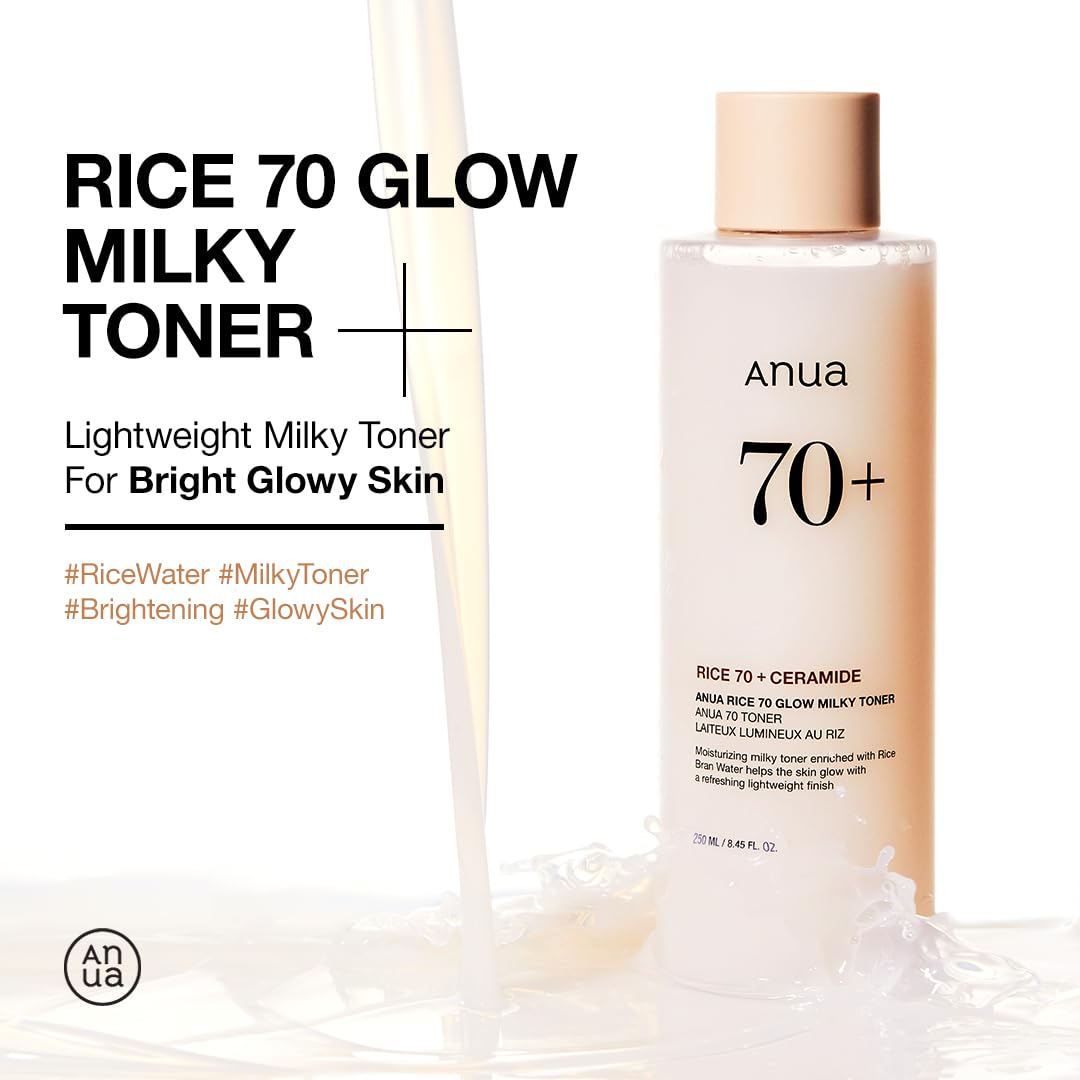 ANUA Rice 70 Glow Milky Toner - Koreancosmetic