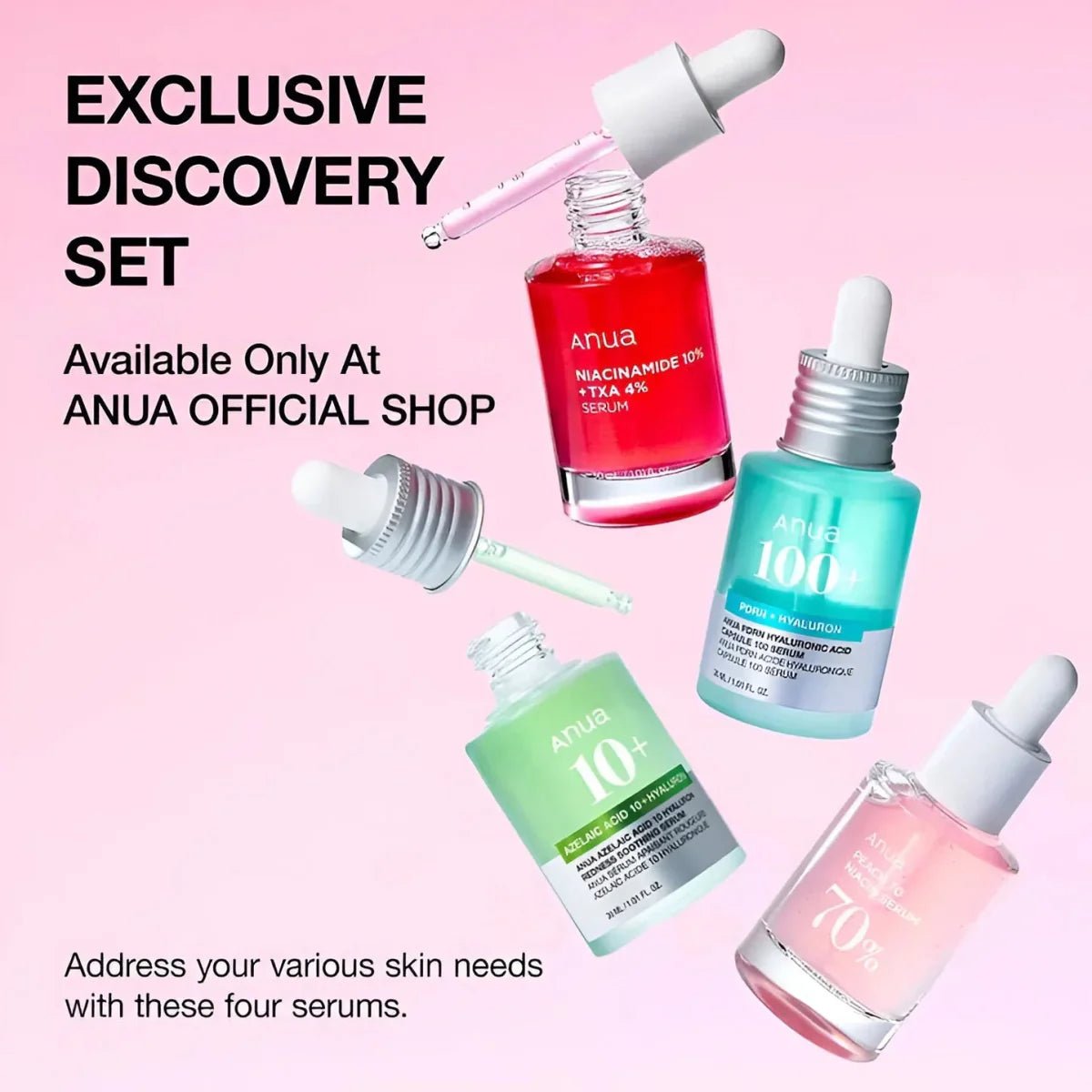 Anua Serum Discovery Set - Koreancosmetic