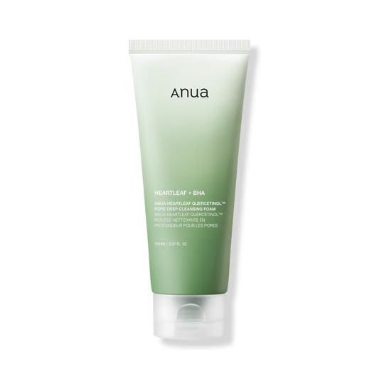 ANUA Heartleaf Quercetinol Pore Deep Cleansing Foam (150ml)