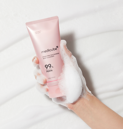 Medicube PDRN Pink Niacinamide Whip Cleanser (120g)