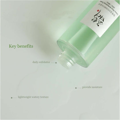 Beauty of Joseon Green Plum Refreshing Toner: AHA + BHA (150ml) - Koreancosmetic