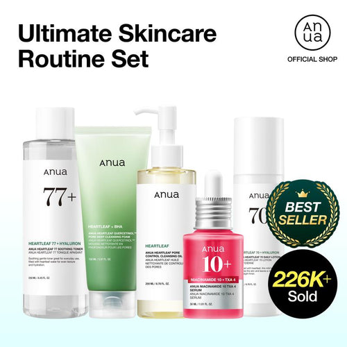 ANUA 5-step Korean Skincare Set
