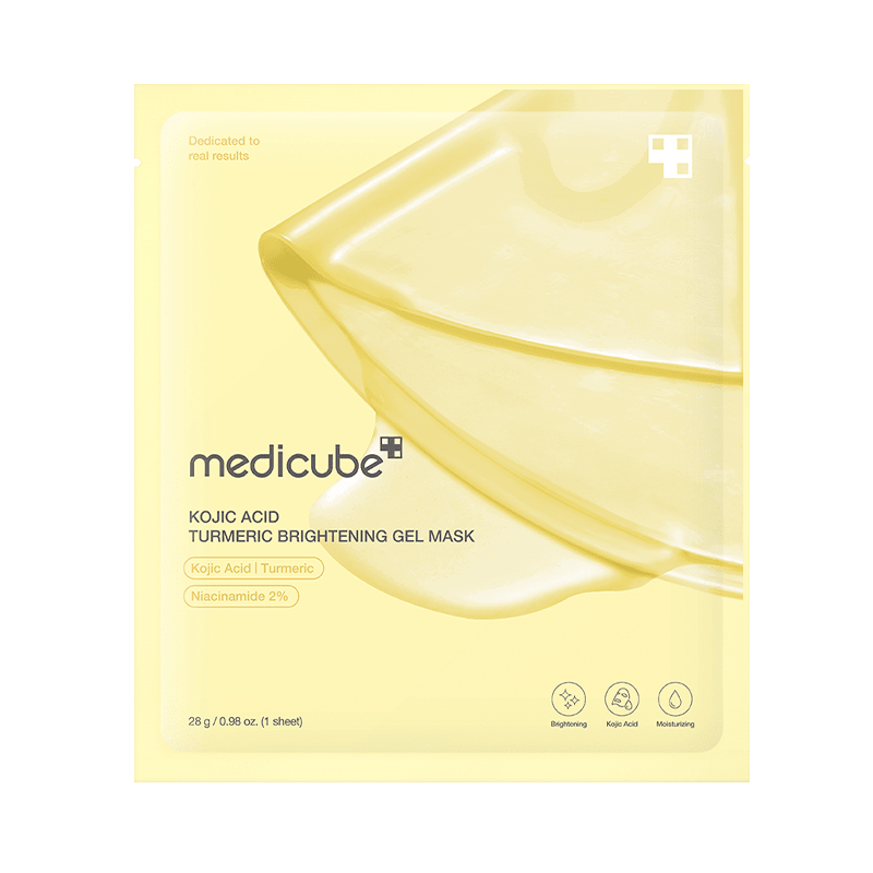 Medicube Kojic Acid Turmeric Brightening Gel Mask (1 PC) - Koreancosmetic