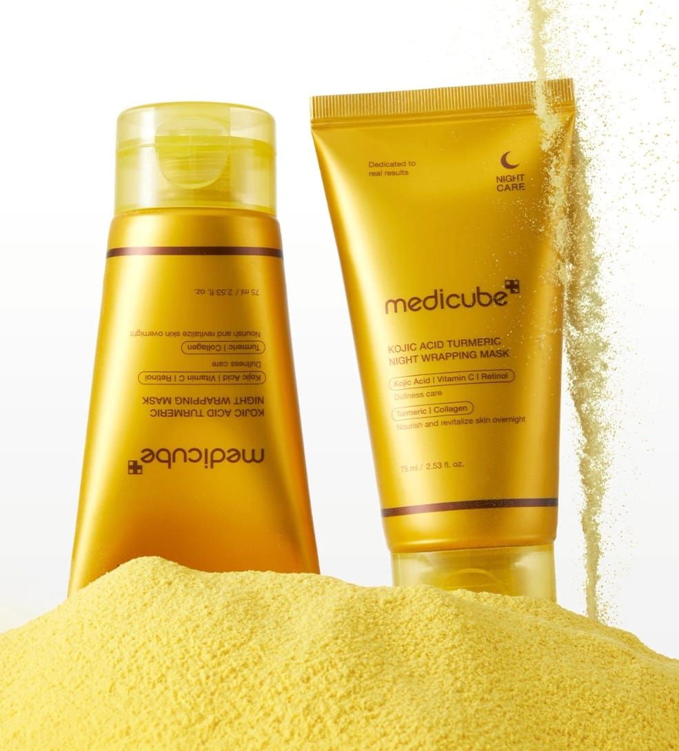 Medicube Kojic Acid Turmeric Night Wrapping Mask (75ml) - Koreancosmetic