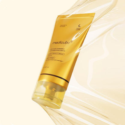 Medicube Kojic Acid Turmeric Night Wrapping Mask (75ml) - Koreancosmetic