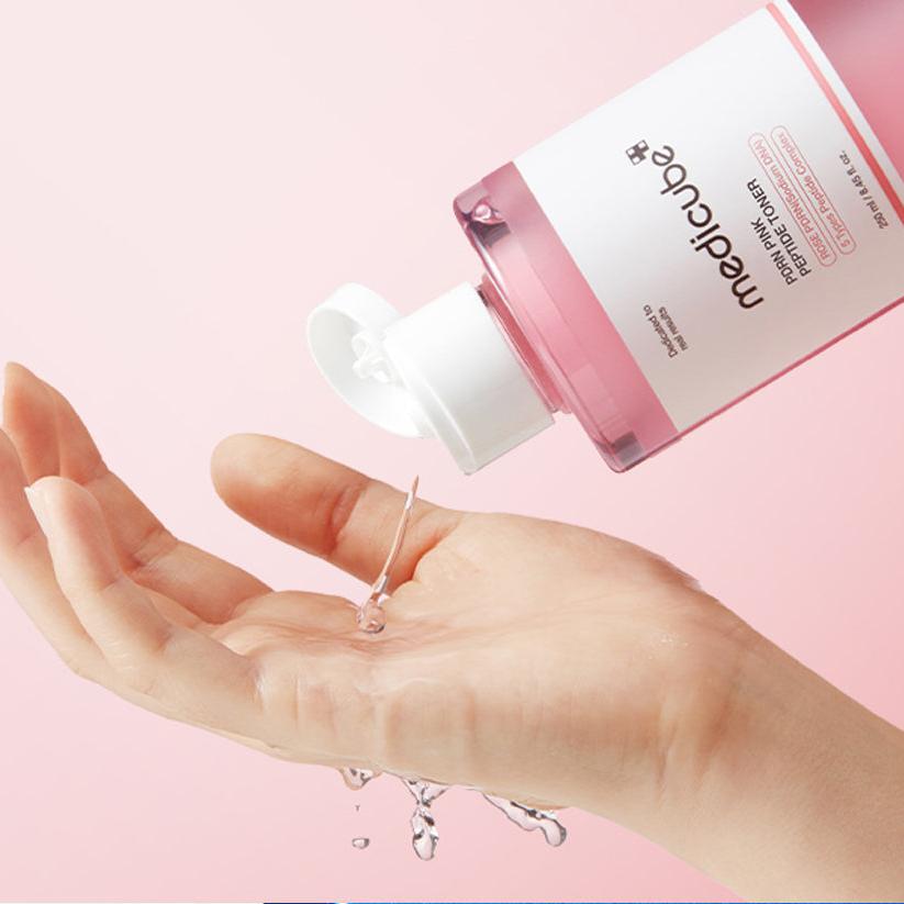 Medicube PDRN Pink Cica Soothing Toner (250ml) - Koreancosmetic