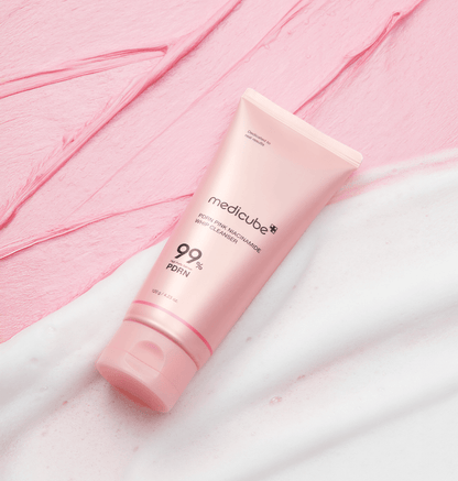 Medicube PDRN Pink Niacinamide Whip Cleanser (120g) - Koreancosmetic
