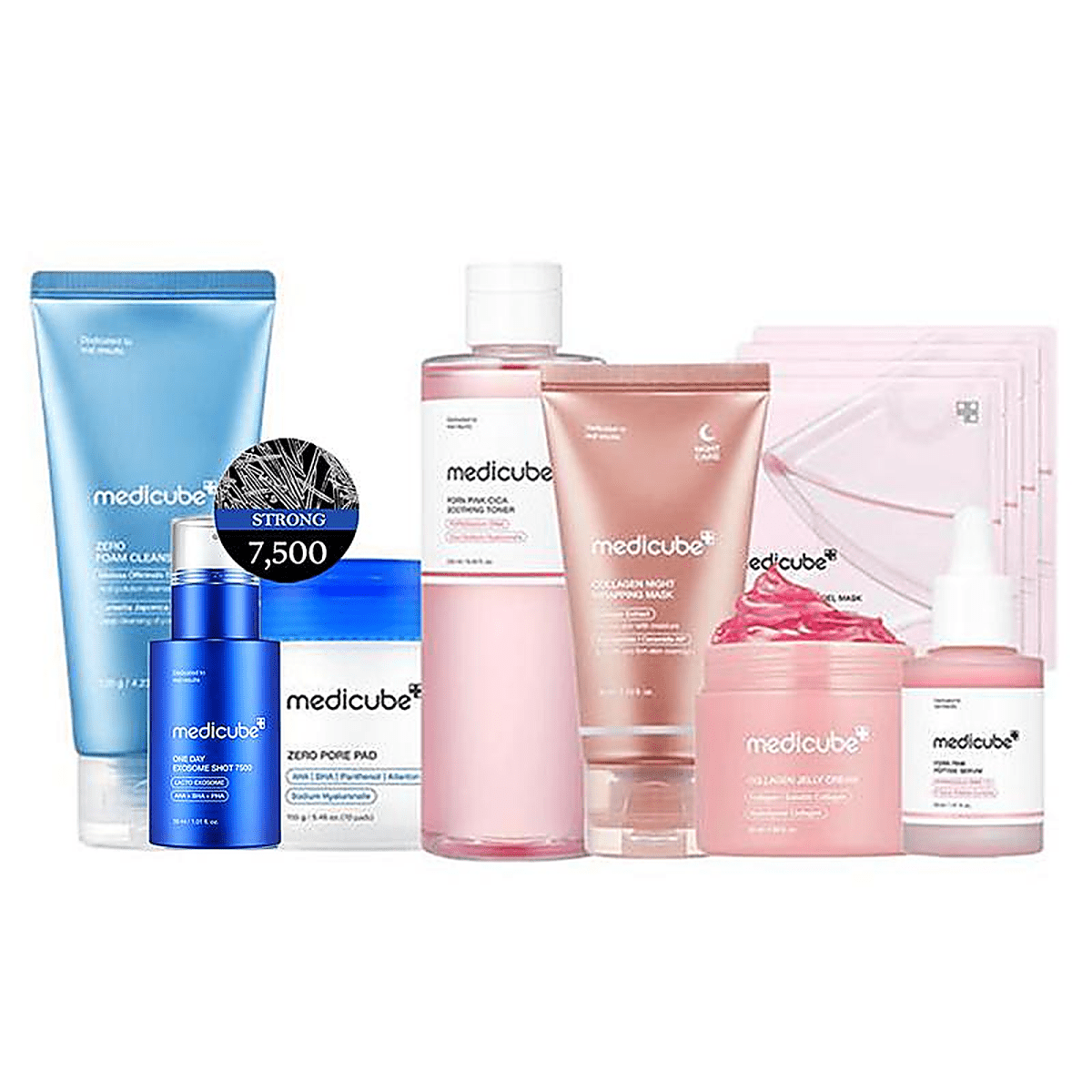 Medicube Ultimate Skincare Bundle (8 - Piece Set) - Koreancosmetic