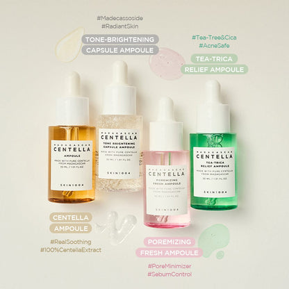 SKIN1004 Madagascar Centella Ampoule Kit (4 PCs) - Koreancosmetic